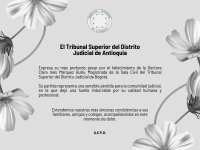 NOTA DE CONDOLENCIAS